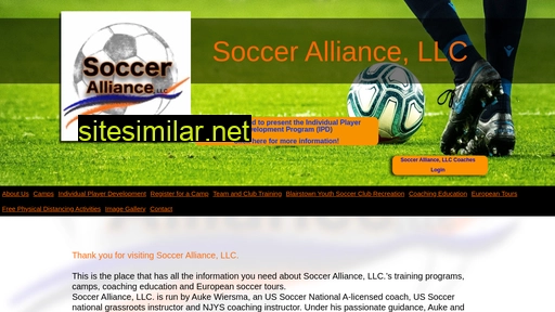 socceralliancenj.com alternative sites