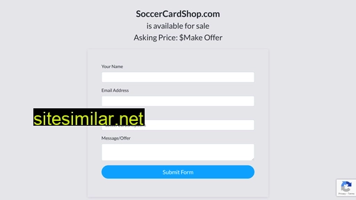 Soccercardshop similar sites
