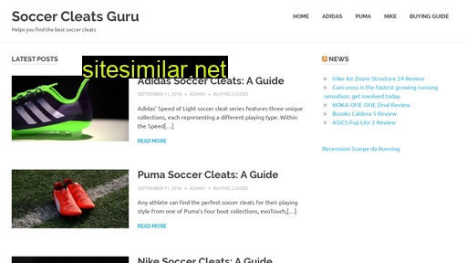 Soccercleatsguru similar sites