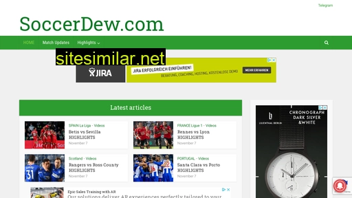 soccerdew.com alternative sites