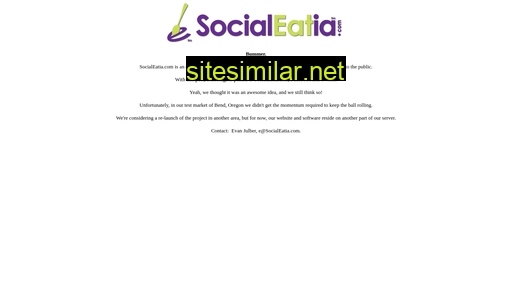 Socialeatia similar sites