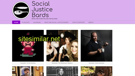 socialjusticebards.com alternative sites