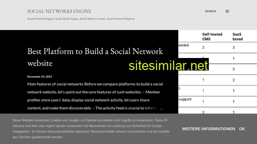 socialnetworksengine.com alternative sites