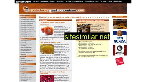 sociedadesgastronomicas.com alternative sites
