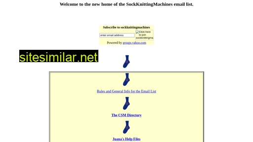 sockknittingmachines.com alternative sites