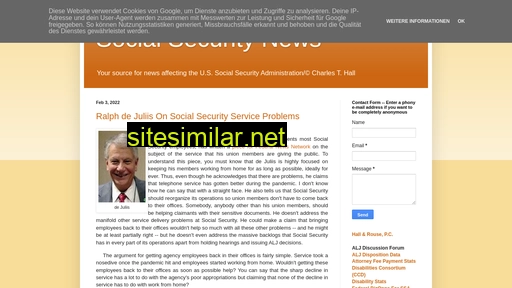 Socsecnews similar sites