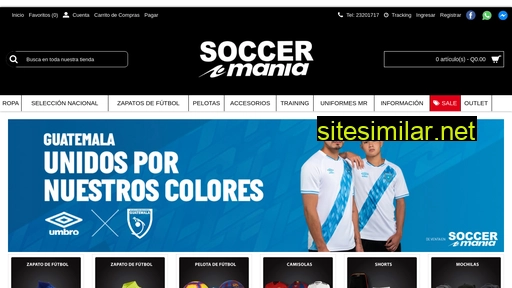 Soccermaniaguate similar sites