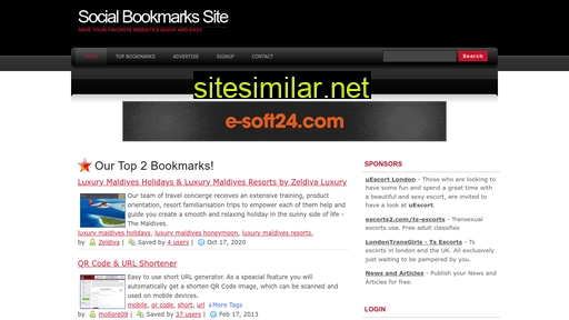 socialbookmarkssite.com alternative sites