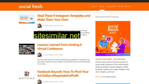 socialfresh.com alternative sites