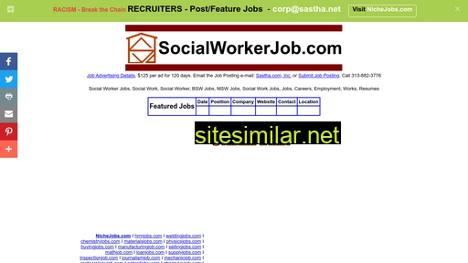 socialworkerjob.com alternative sites