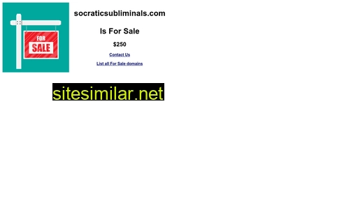 socraticsubliminals.com alternative sites