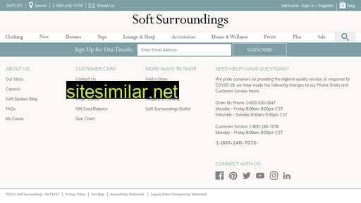 softsurroundings.com alternative sites