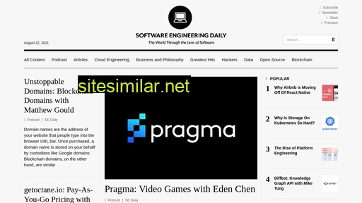 softwareengineeringdaily.com alternative sites