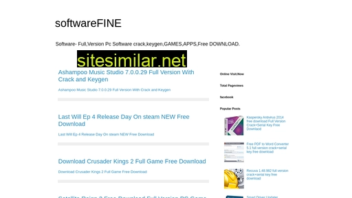 softwarefine.blogspot.com alternative sites