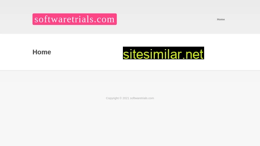 softwaretrials.com alternative sites