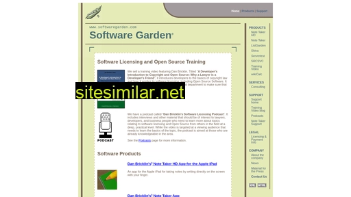 softwaregarden.com alternative sites