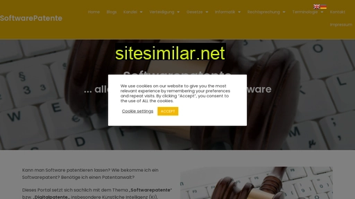 Softwarepatente similar sites
