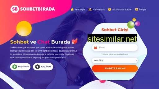 sohbetburada.com alternative sites