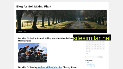 Soilmixingplant similar sites