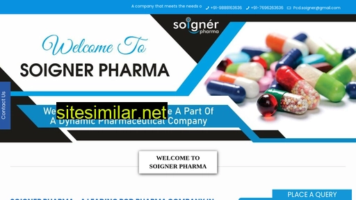 soignerpharma.com alternative sites
