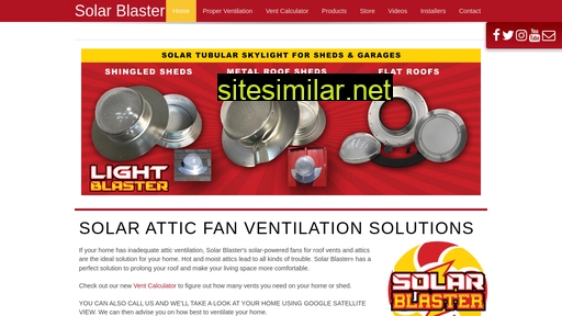 solarblasterfans.com alternative sites