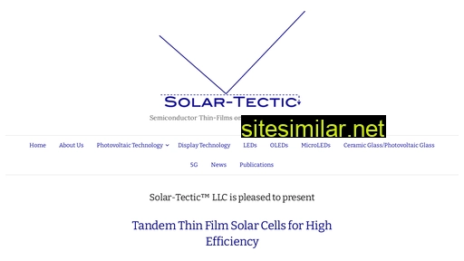 Solartecticllc similar sites