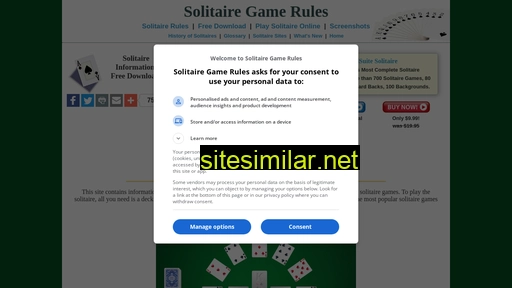 solitaire-game-rules.com alternative sites