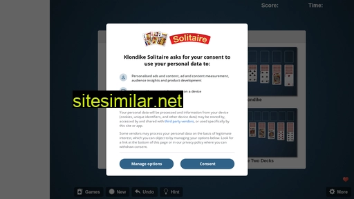 solitaire-klondike.com alternative sites