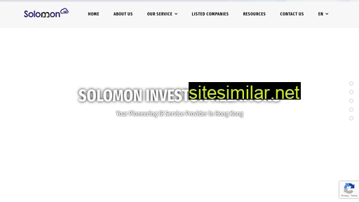 solomon-ir.com alternative sites
