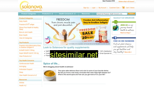 solanova.com alternative sites