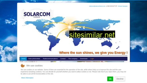 Solarcomfrance similar sites