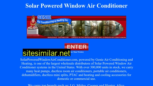 Solarpoweredwindowairconditioner similar sites