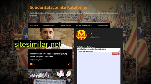 Solidaritaetscomitekatalonien similar sites