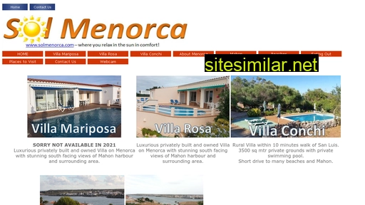 solmenorca.com alternative sites