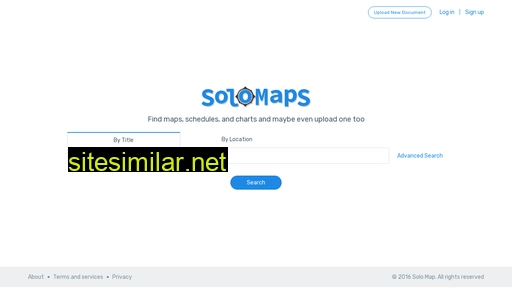 Solomaps similar sites