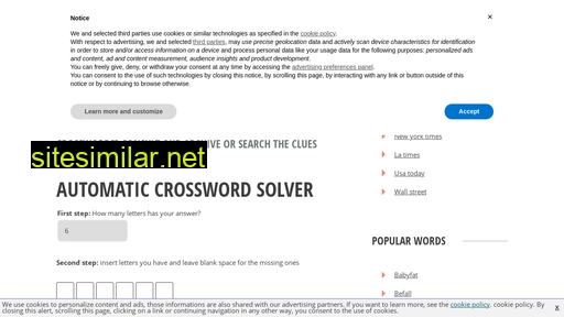 solutioncrossword.com alternative sites