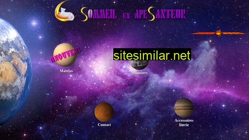 sommeilenapesanteur.com alternative sites