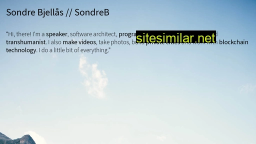 sondreb.com alternative sites