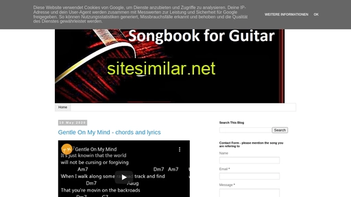 songbook4guitar.blogspot.com alternative sites