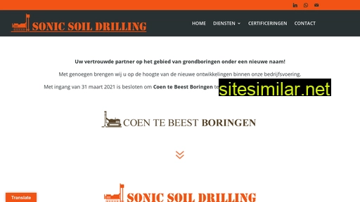 sonicsoildrilling.com alternative sites