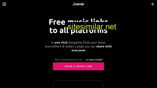songwhip.com alternative sites