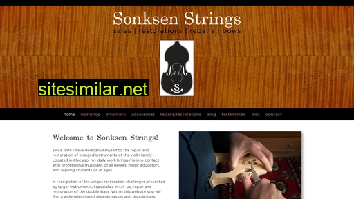 sonksenstrings.com alternative sites