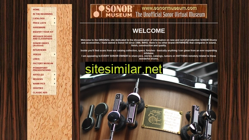 sonormuseum.com alternative sites