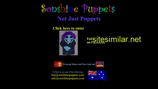 sonshinepuppets.com alternative sites
