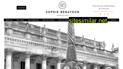 sophie-benayoun.com alternative sites