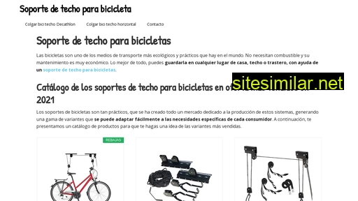 soportetechobicicleta.com alternative sites
