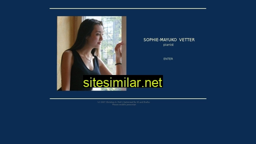 Sophie-mayuko-vetter similar sites