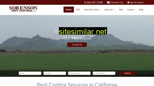 sorensonpestcontrol.com alternative sites