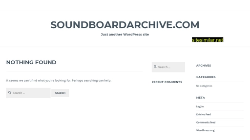 soundboardarchive.com alternative sites