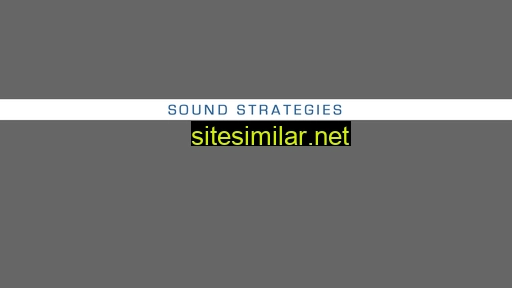 Soundstrategies similar sites